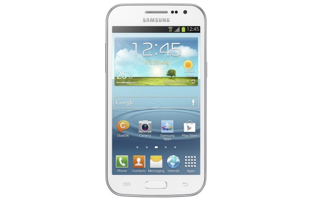 Novo Galaxy Win Duos é um smartphone intermediário, que custa R$ 999 (Foto: Divulgação) (Foto: Novo Galaxy Win Duos é um smartphone intermediário, que custa R$ 999 (Foto: Divulgação))