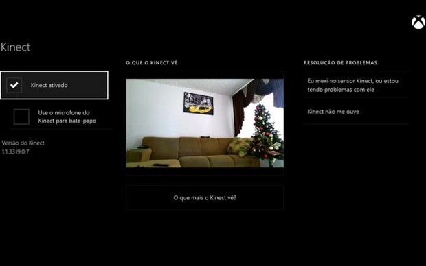 Kinect agora conta com uma câmera de resolução maior (Foto: Reprodução / Murilo Molina)