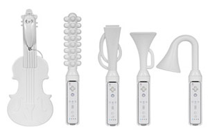 Wii - Instrumentos musicais (Foto: Reprodução)