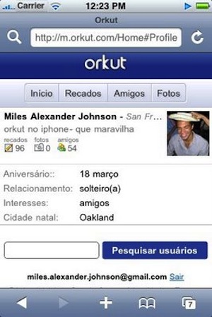 Orkut Mobile (Foto: Divulgação)