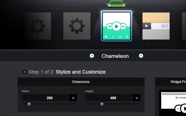 Grooveshark permite uma personalização completa (Foto: Reprodução / Fox Xavier)