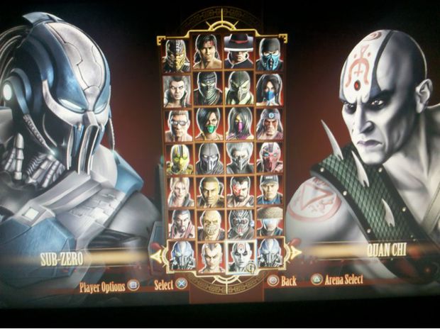 Lista com os supostos lutadores de Mortal Kombat (Foto: NeoGaf)