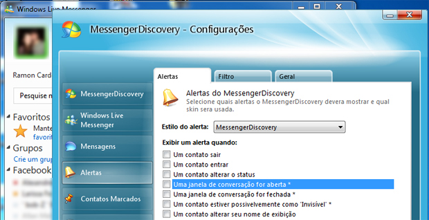 Messenger Discovery (Foto: Reprodução/TechTudo)