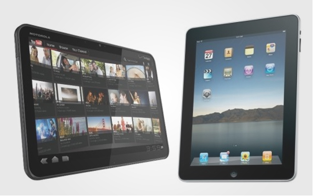 iPad 2 vs Motorola Xoom (Foto: Divulgação)