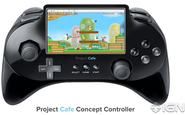 Foto do site IGN mostra o suposto joystick do Project Café (Foto: IGN)