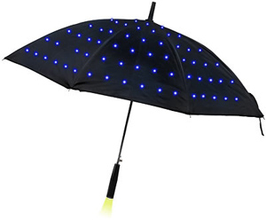 Guarda-chuva iluminado (Foto: Divulgação)