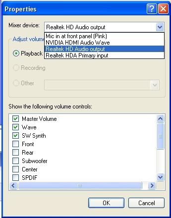 Configurando áudio do computador (Foto: Reprodução)