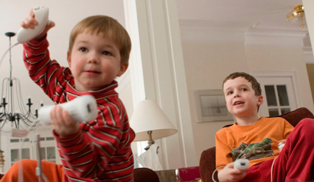 Crianças jogando Wii (Foto: Divulgação)