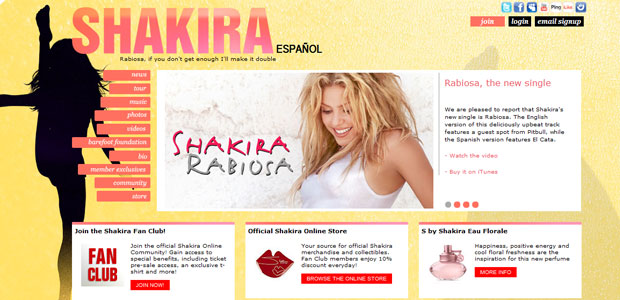 Shakira (Foto: Reprodução)
