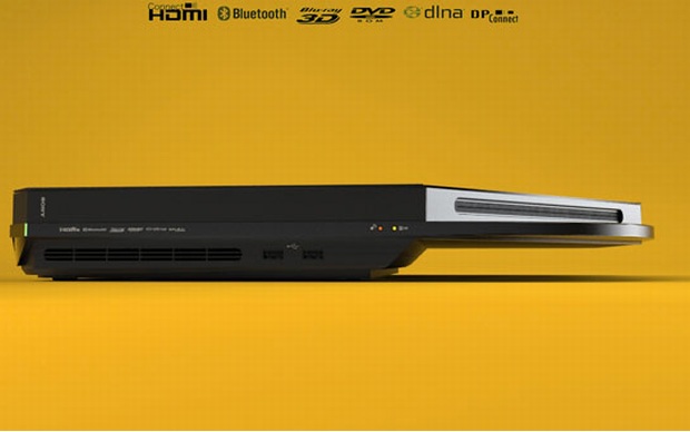 Conceito de design do PlayStation 4 (Foto: Yankodesign)