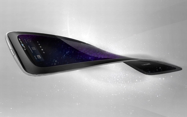 Samsung Galaxy flexível (Foto: Divulgação)