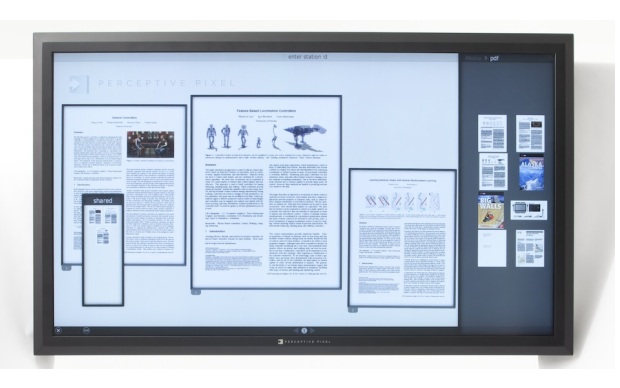 Monitor LCD multi-touch Pixel Perceptive (Foto: Divulgação)