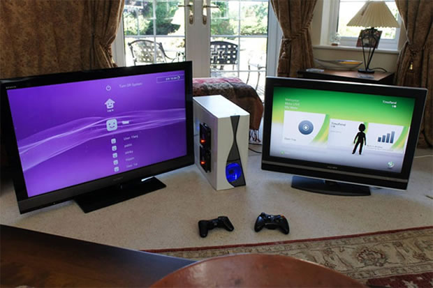 Jogador cria misto de Xbox 360 com Playstation 3 (Foto: Divulgação)