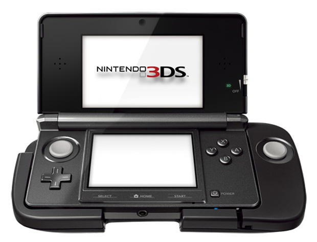 Nintendo 3DS e seu analógico opcional (Foto: Divulgação)