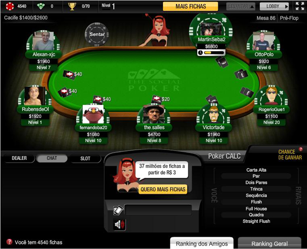 virtual poker game with friends with video