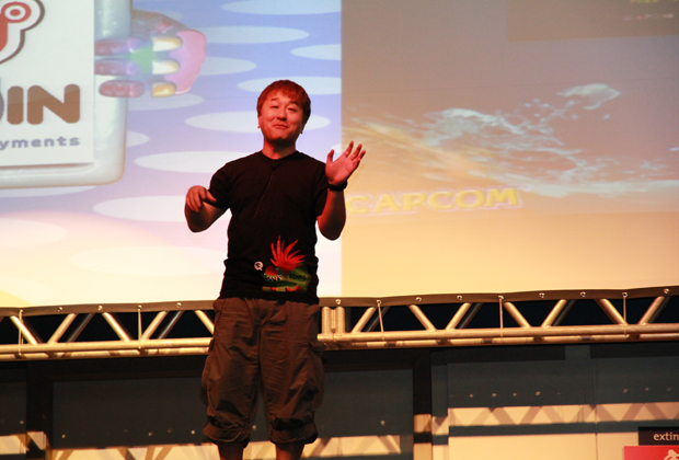 Yoshinori Ono faz conferência sobre Street Fighter x Tekken (Foto: Allan Melo/TechTudo)