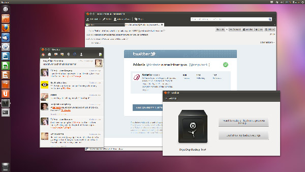 Interface do Ubuntu 11.10. (Foto: Divulgação)