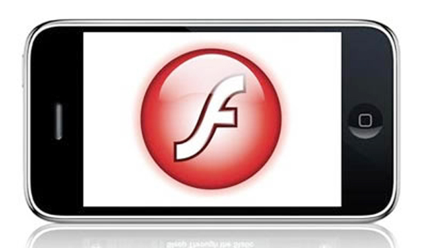 iPhone com suporte a Flash (Foto: Reprodução/DownloadAtoZ)