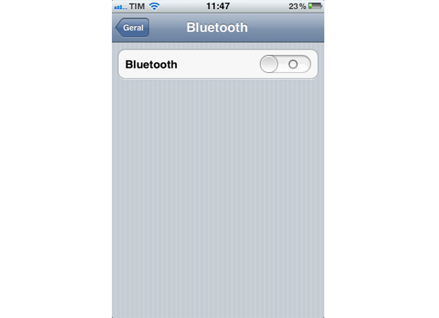 Bluetooth do iPhone (Foto: Reprodução/TechTudo)