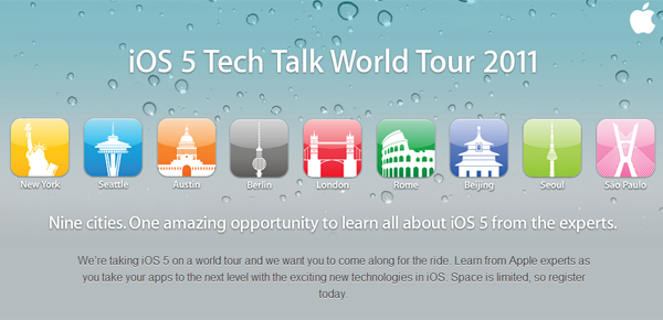 iOS 5 Tech Talk World Tour 2011 (Foto: Divulgação)