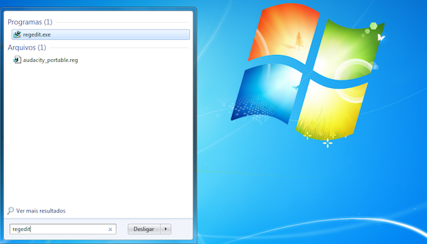 Regedit do Windows 7 (Foto: Reprodução/TechTudo)