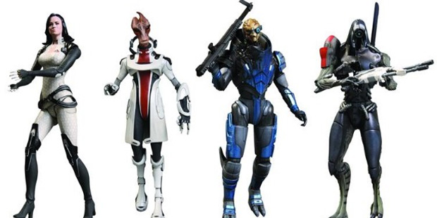 Bonecos de Mass Effect 3 trarão DLC para o jogo (Foto: GameInformer)