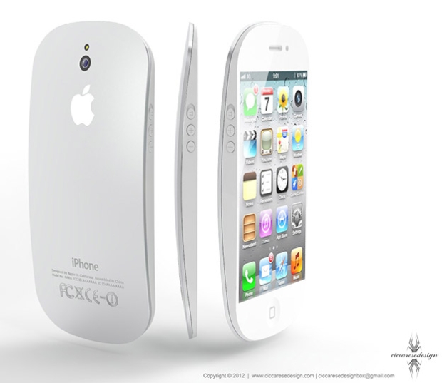 Render de iPhone 5 (Foto: Federico Ciccarese/Ciccarese Design)