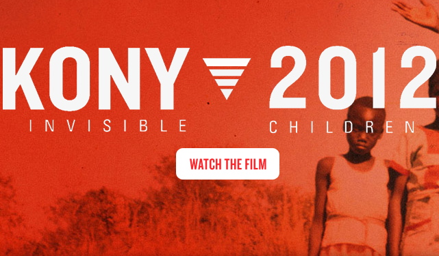 Logo da ONG Invisible Children, criadora da campanha Kony 2012 (Foto: Reprodução/Monique Mansur)