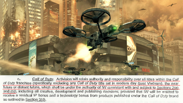 Tema futurista de Call of Duty: Black Ops 2 pode trazer problemas legais para Activision (Foto: GameInformer)