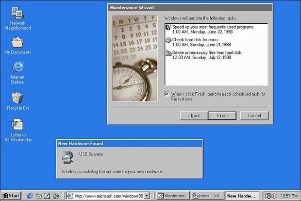 Windows 98 (Foto: Reprodução / BBC.co.uk)