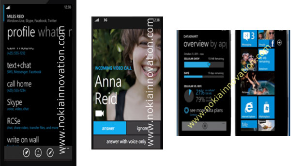 Telas revelam novas funcionalidades do Windows Phone 8 (Foto: Reprodução)