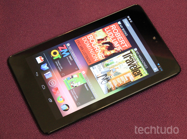 Tablet Google Nexus 7 (Foto: Allan Melo / TechTudo)