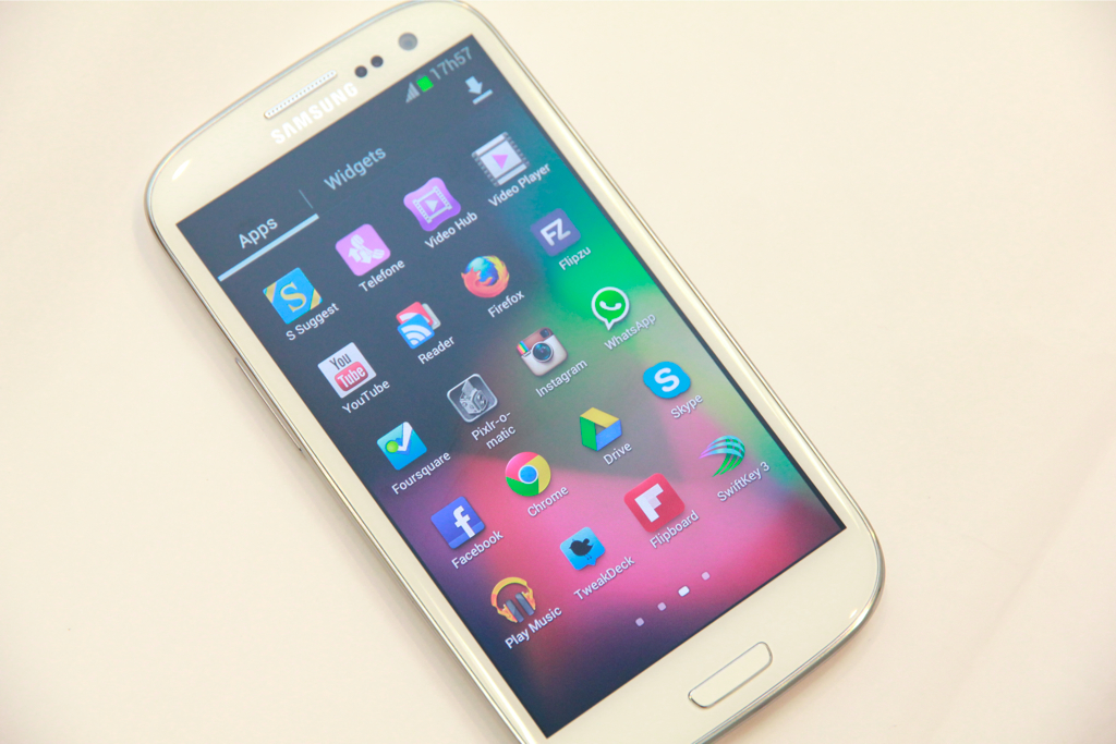 Samsung Galaxy S III (Foto: TechTudo/Allan Melo)
