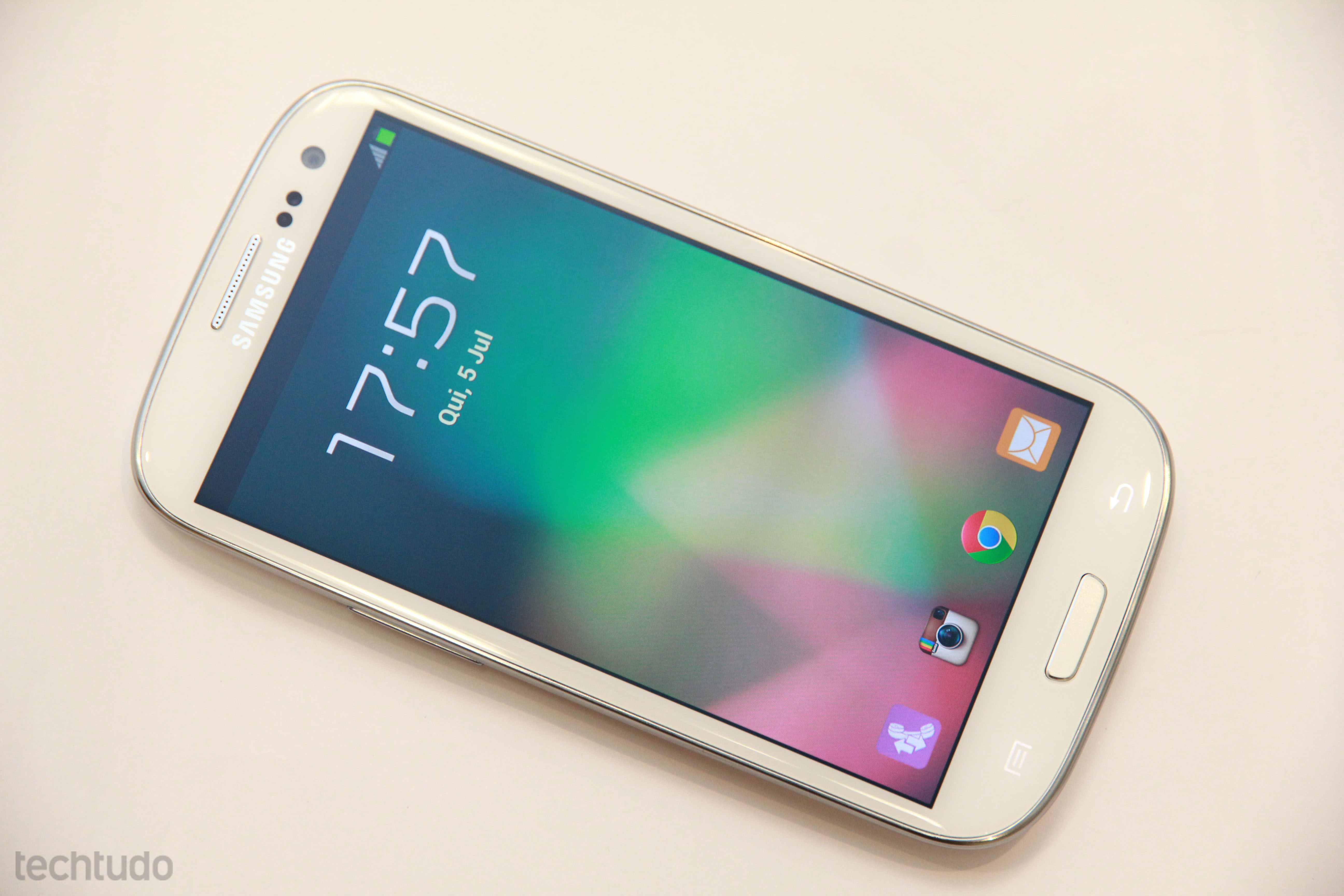 Samsung Galaxy S III (Foto: TechTudo/Allan Melo)