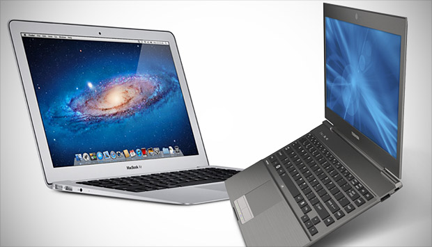 MacBook Air versus Ultrabooks (Foto: Reprodução/UltrabookReview)