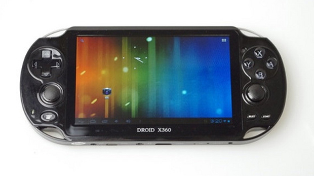 Imagem do Droid X360, que imita o PS Vita (Foto: Divulgação)