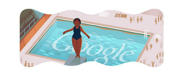 Natação foi o esporte homenageado pelo Google no dia 29 de julho (Foto: Reprodução/TechTudo)