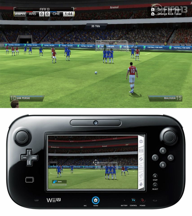 FIFA 13 no Wii U (Foto: Divulgação)