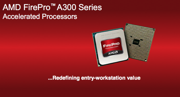 Novos processadores AMD FirePro A300 e A320 (Foto: Reprodução)