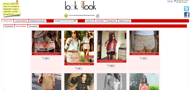 Site Look4look ajuda mulheres a encontrar looks vistos na Internet (Foto: Reprodução)