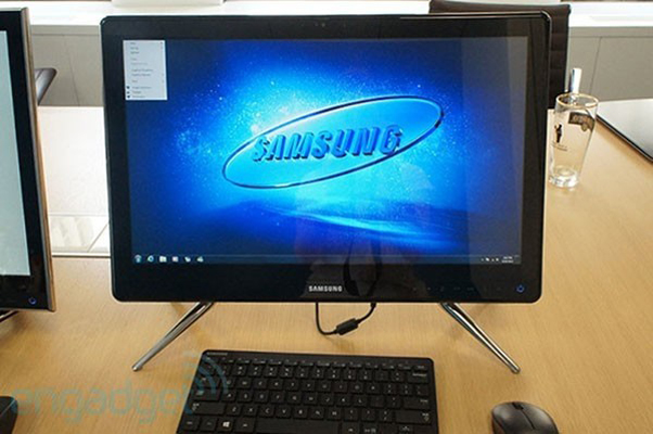 Samsung all-in-one serie 5 com 21.5 polegadas e Windows 8 (Foto Reprodução Engadget)