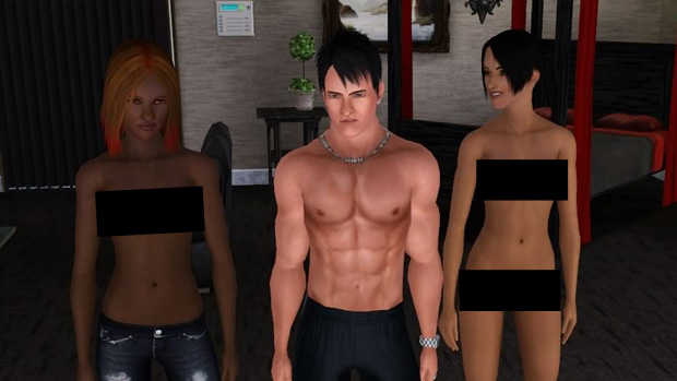 The Sims 3 virou comercial de desodorante (Foto: Divulgação)