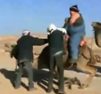 Camelo arriando com gordinho é uma das cenas mais engraçadas (Foto: Reprodução)