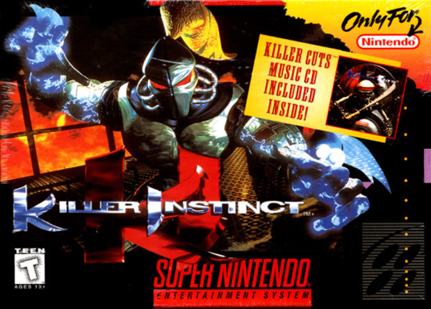 A capa do Killer Instinct para o SNES (Foto: Divulgação)