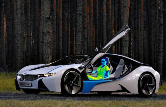 BMW propõe sistema de aquecimento por infravermelho (Foto: Reprodução/Slashgear)
