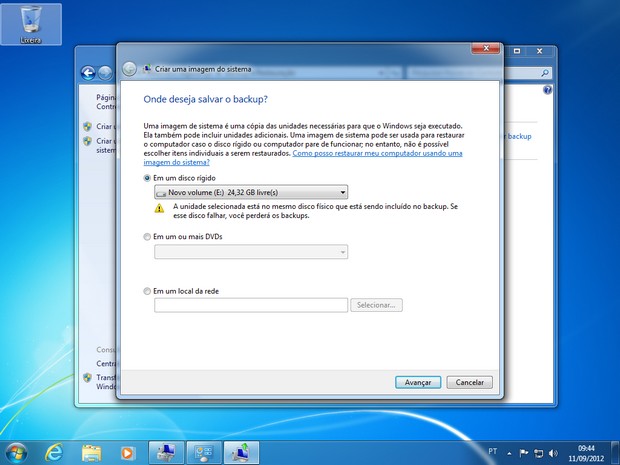 Imagem do Windows 7 - Passo 4
