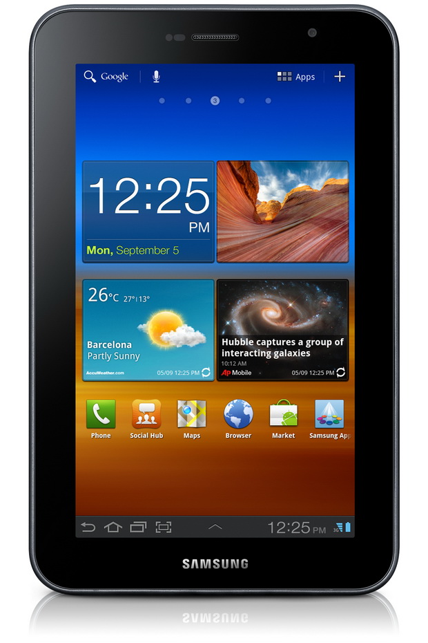 Frente - Galaxy Tab 7.0 Plus