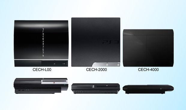 O PS3 Super Slim é o menor dos três até agora (Foto: Divulgação)