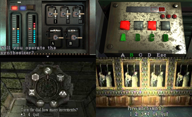 Puzzles da franquia Resident Evil (Foto: Reprodução)