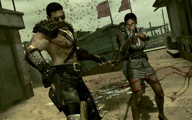 Roupas eram um dos principais "presentes" em Resident Evil (Foto: Reprodução)